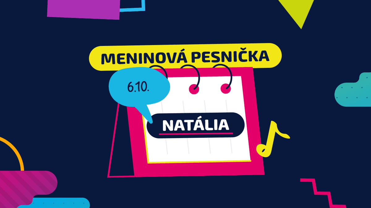 Meninová pesnička: NATÁLIA