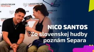 Nico Santos: "Zo Slovenska poznám Separa" | LOVESTREAM