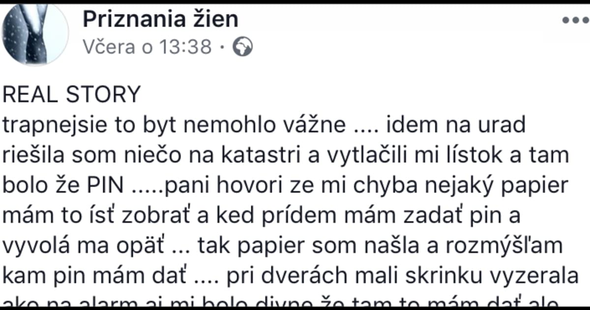 Táto Slovenka mala na úrade zadať PIN. Urobila niečo, čo rozosmialo všetkých prítomných