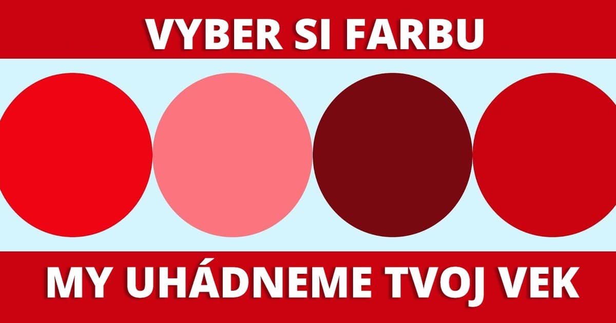 Tento rýchly obrázkový test dokáže uhádnuť tvoj duševný vek. Stav sa!