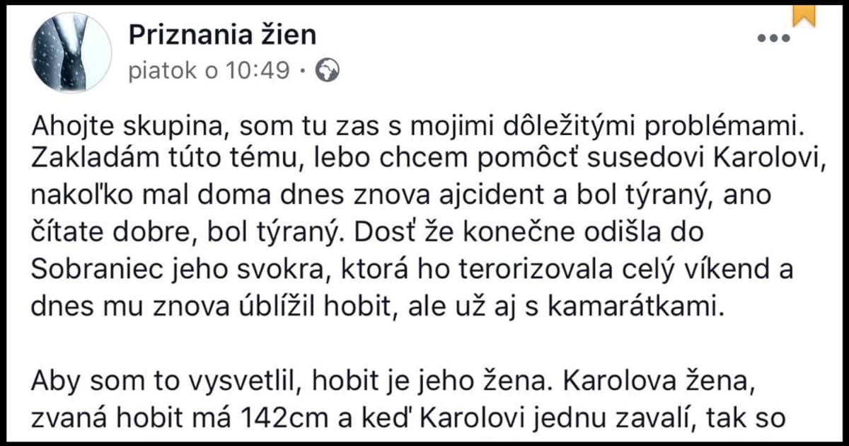 Z najnovšieho priznania neznámeho Slováka sa ľudia nevedia prestať smiať!