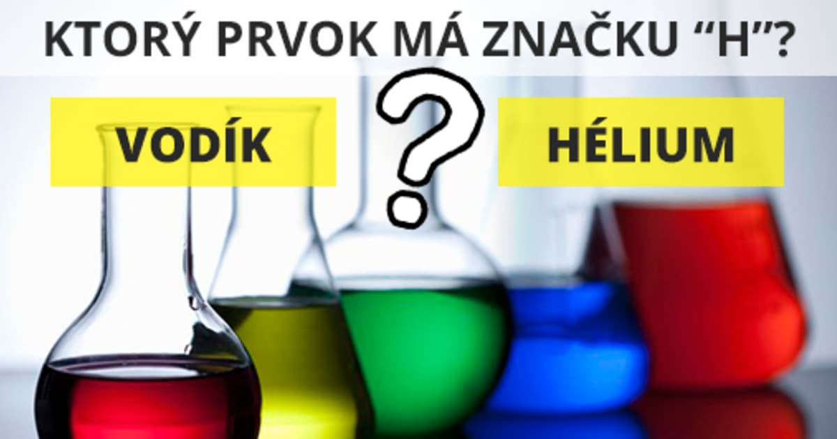 Periodická tabuľka má dnes jubilejných 150 rokov. Otestuj sa, ako si spomínaš na značky prvkov!