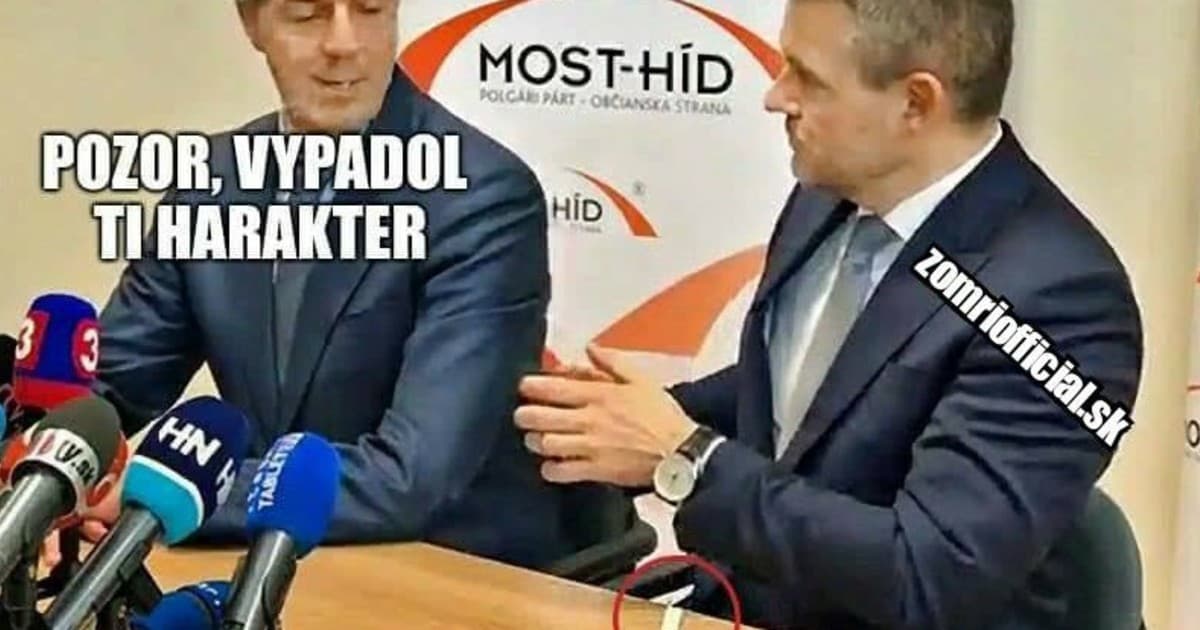 Premiérovi Pellegrinimu vypadol z vrecka zvláštny biely predmet. Internet zaplavili vtipné reakcie!