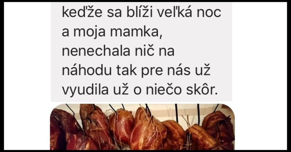 Stano poslal fotku, na ktorú sa nebudeš vedieť pozerať. Toto je Veľká noc!