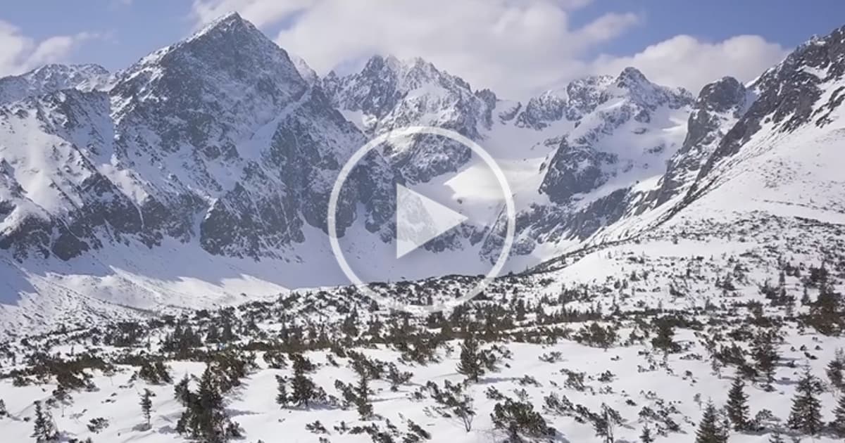 TATRANSKÁ ZIMA: Slovenský pár zachytil dronom krásy našich zasnežených veľhôr