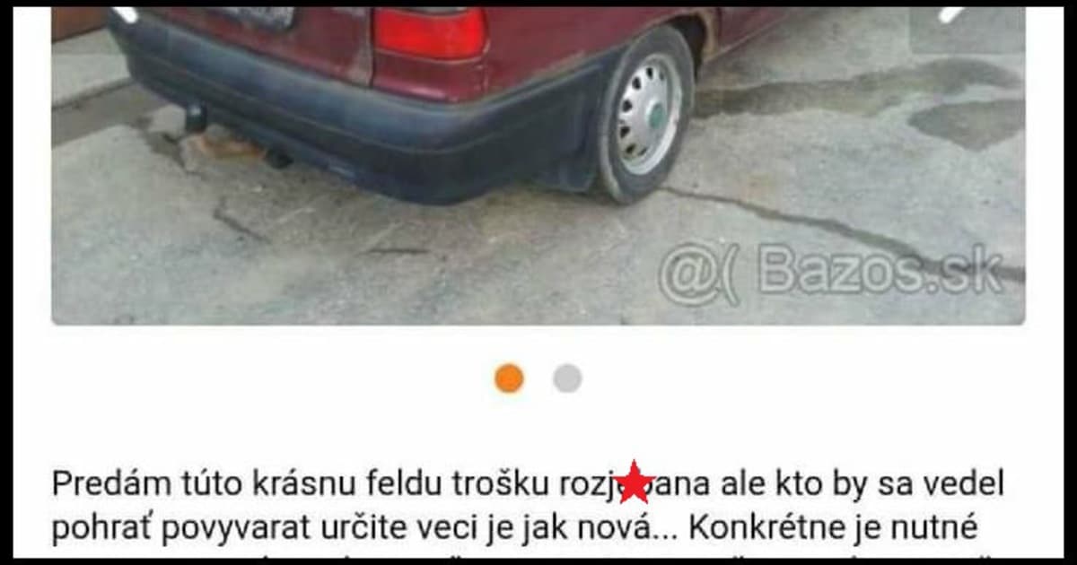 Nemá čelné sklo a potrebuješ k nej visiaci zámok. Túto krásavicu musíš mať!