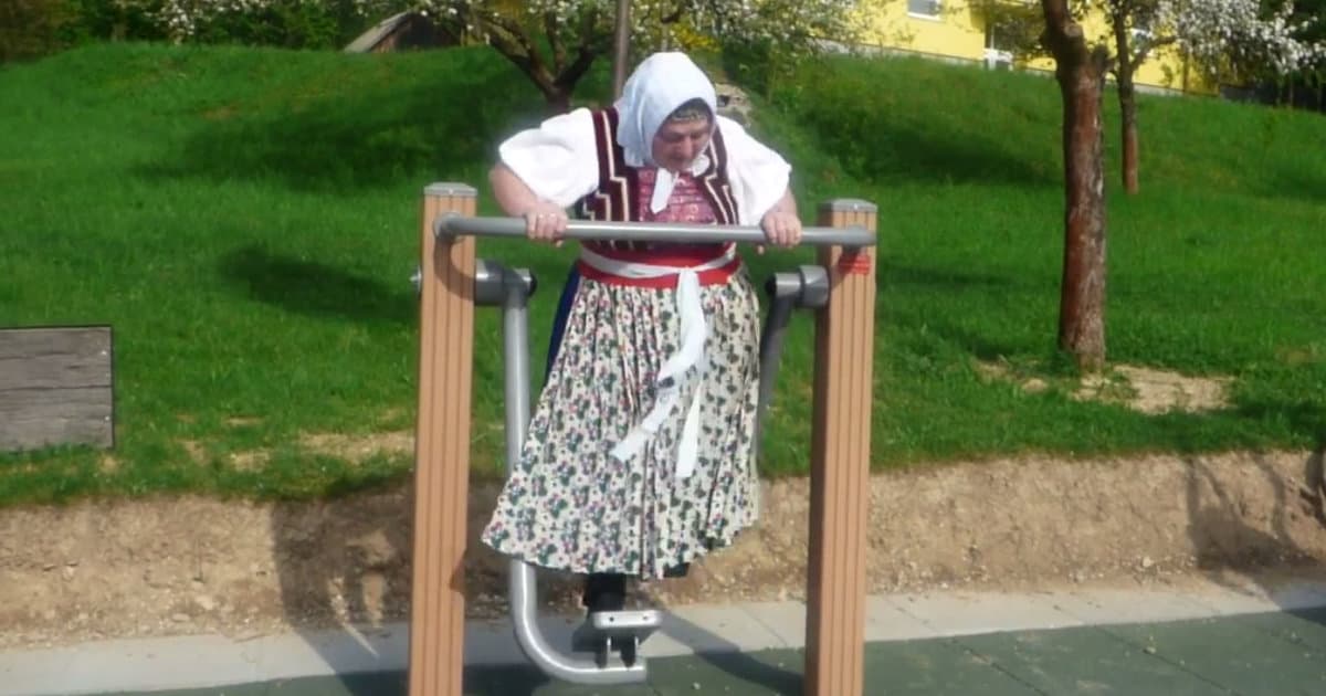 VIDEO: Lukášova 70-ročná babička si na 1. mája dala fitko!