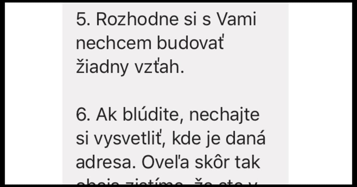 Andrej reaguje na známe inštrukcie od kuriéra. Toto je jeho 10 bodov!