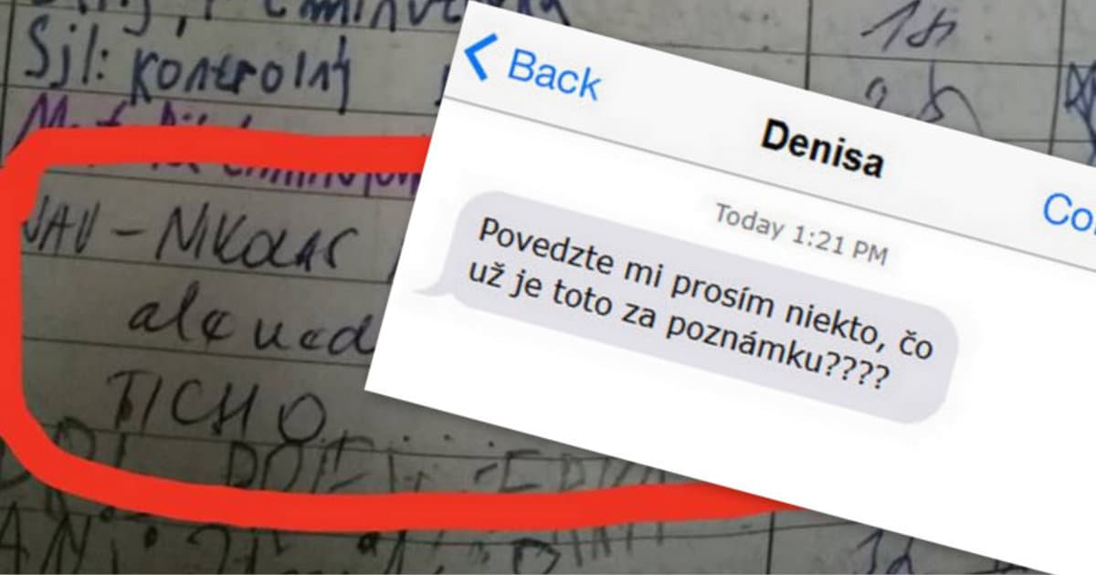 Keď má pani učiteľka zlý deň...