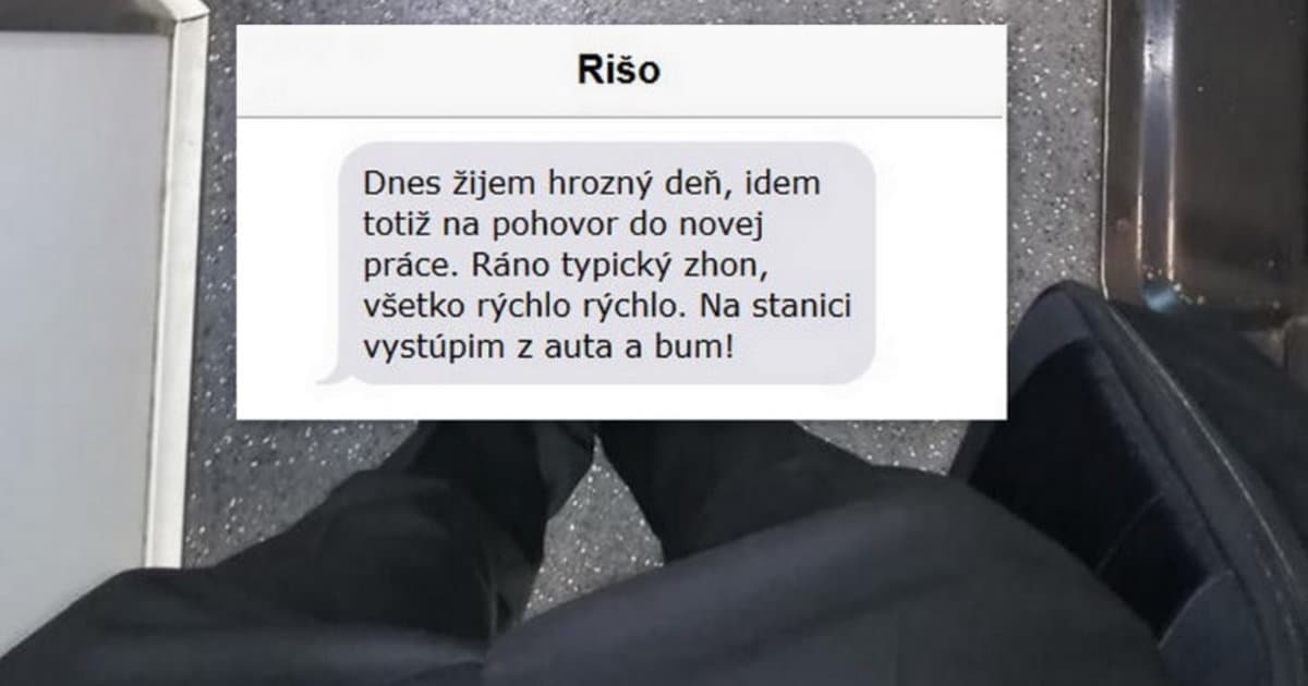 Richard išiel dnes na pohovor. Keď vystúpil z auta, začal veriť v zázrak.