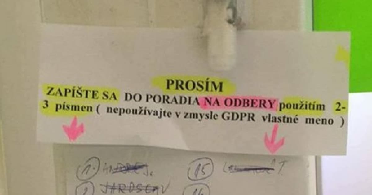 Takto najnovšie na Slovensku vyzerá poradovník k lekárovi