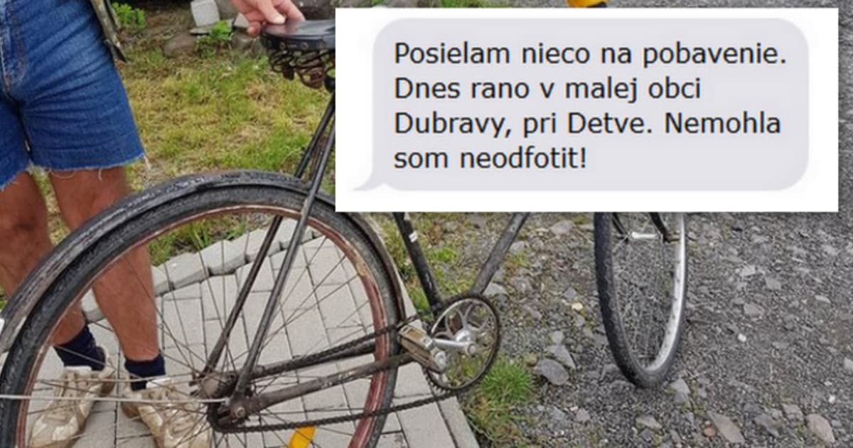 FunFOTO: Tento bicykel z Detvy je naozaj špeciálny. Chcel by ho aj Sagan!
