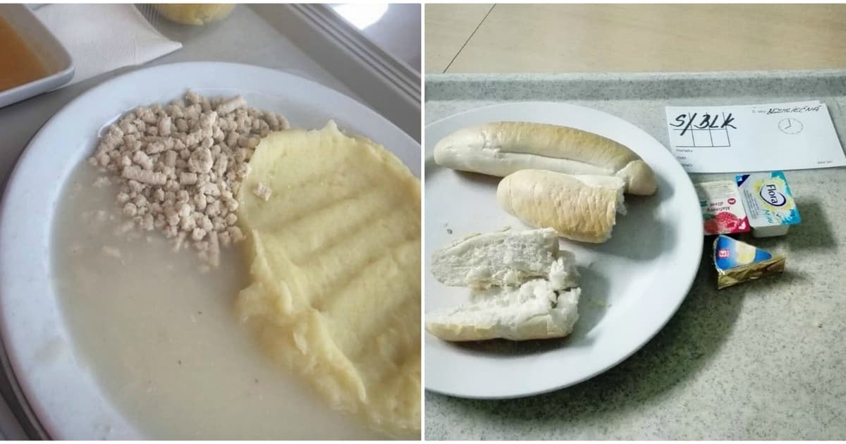 Bratislavčanka založila instagramový profil, aby poukázala na zlé nemocničné jedlo na Slovensku