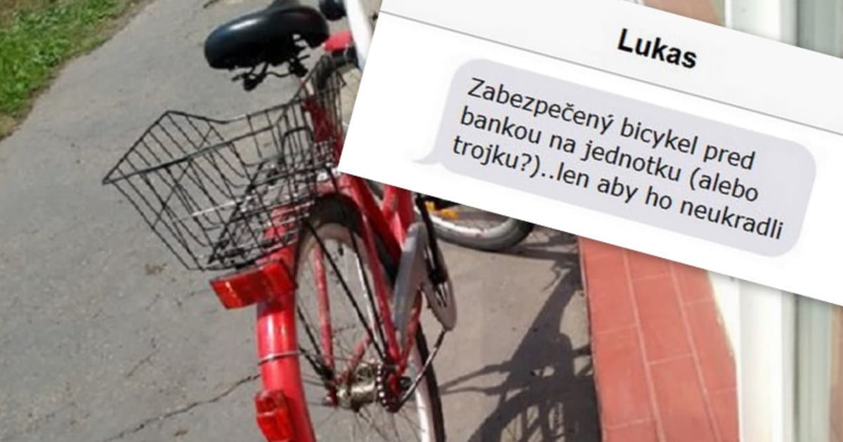 FunFOTO: V Humennom zabezpečujú bicykle na jednotku. Alebo trojku?!