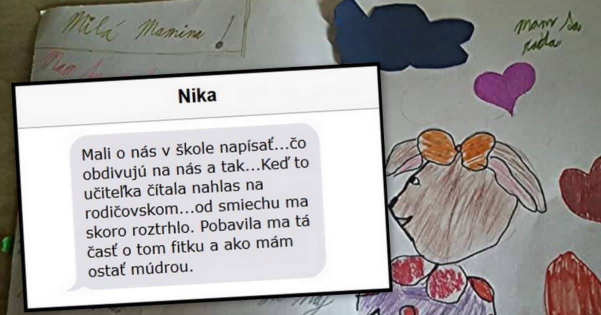 Malá Lea napísala mamina skutočne dojímavé vyznanie!