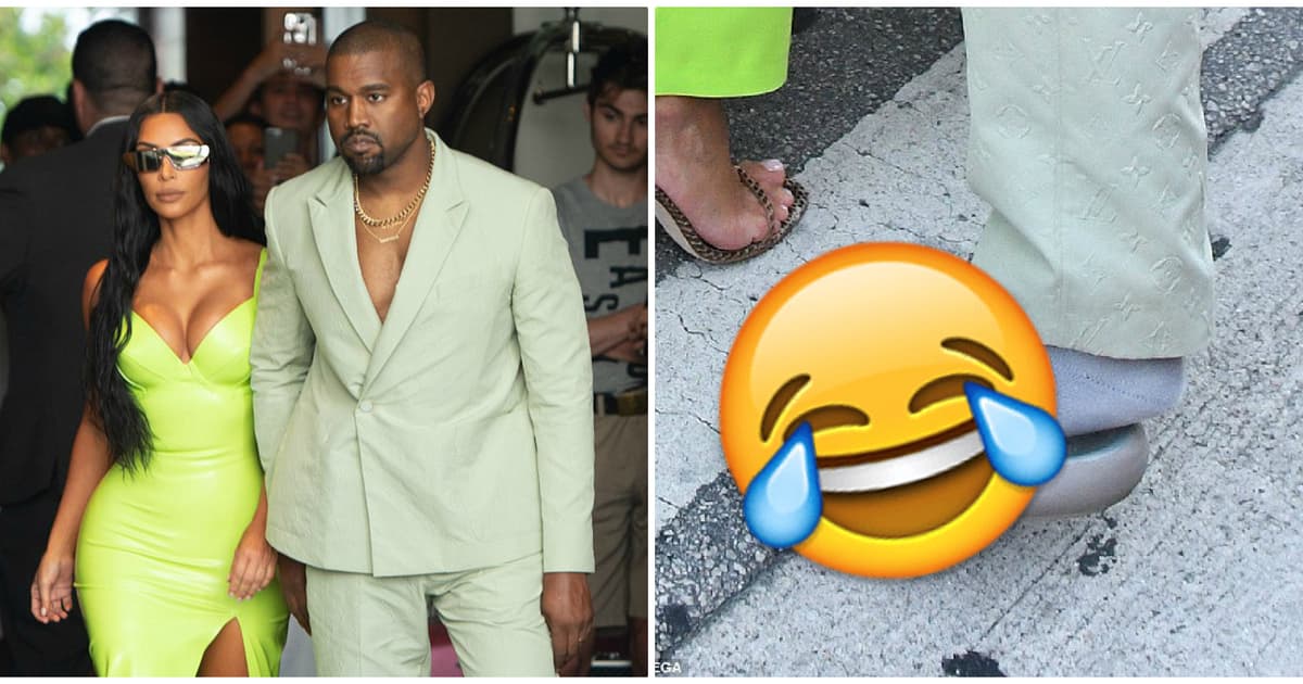 Kanye West je na smiech celému internetu! Na svadbu známeho rapera si obul tento „skvost“