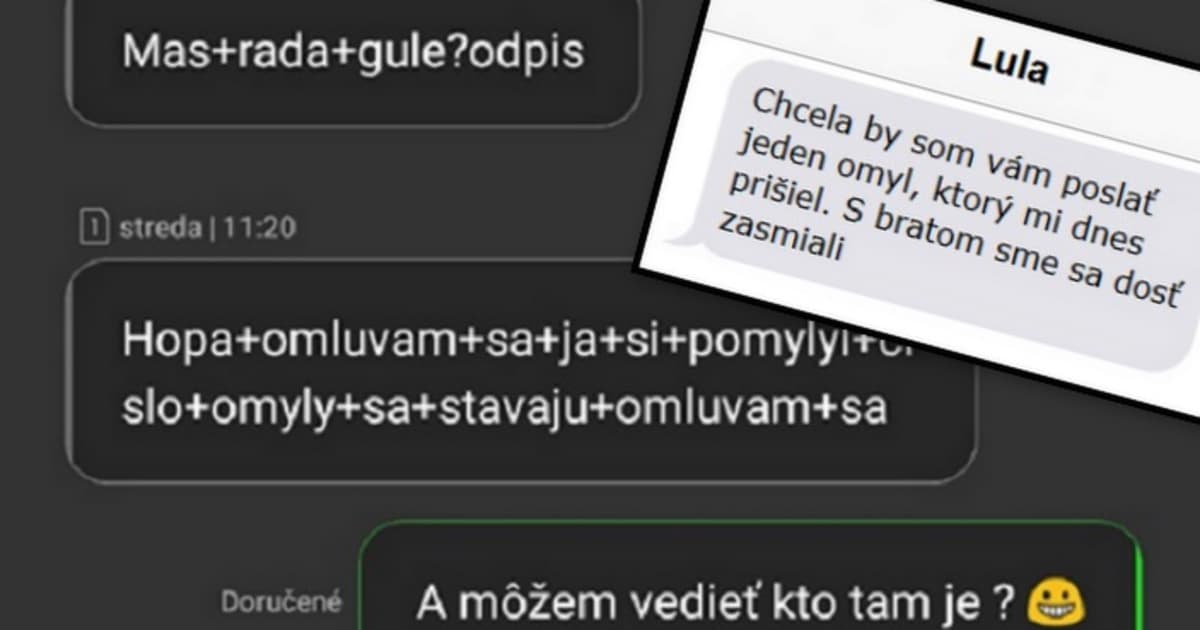 Poslucháčke prišla SMS s otázkou „Máš rada gule?“