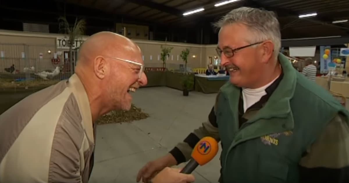VIDEO: Tento pán sa smeje ako sliepka. Pozor, veľmi nákazlivé!