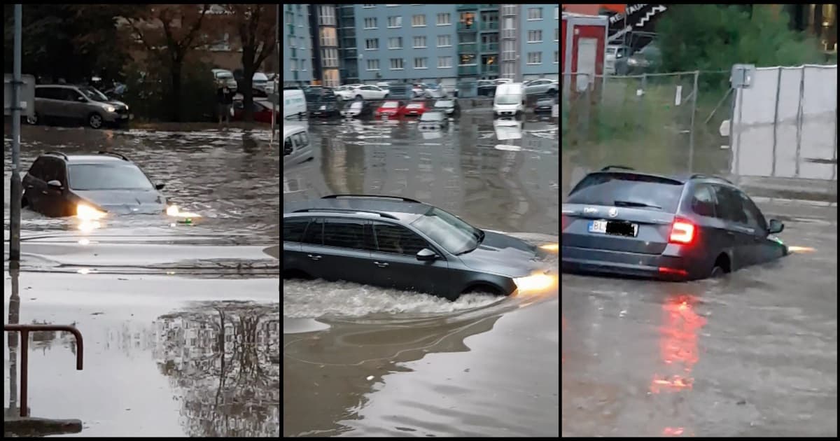 VIDEO: Najväčší "frajer" víkendových povodní v Bratislave