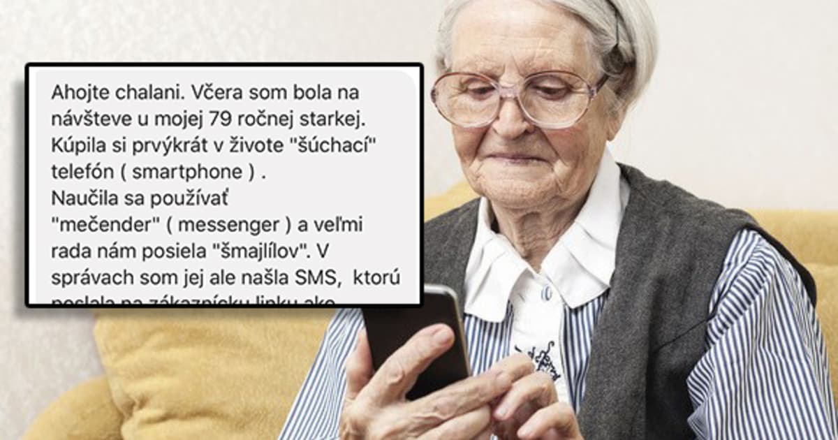 Gabrielinej 79-ročnej starkej prišla SMS od operátora. To, čo odpísala, nemá chybu!