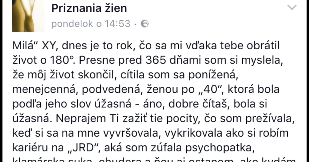 Priznanie Slovenky, ktorej muž odišiel za milenkou, je motiváciou pre mnohé ženy!