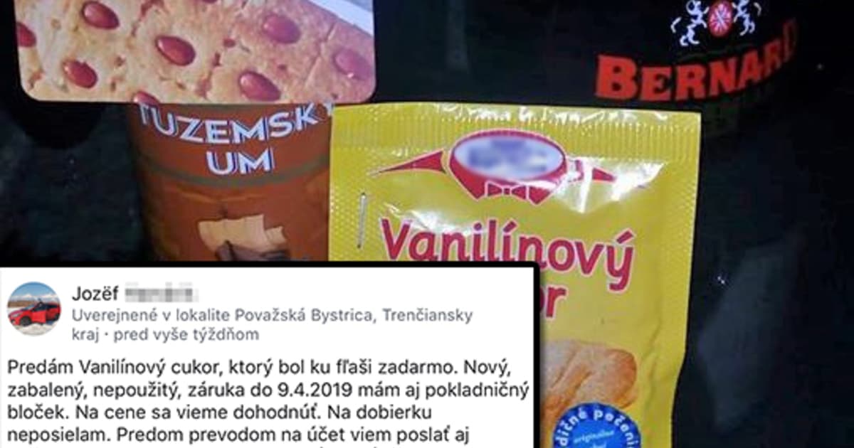 Jozef predáva cez inzerát vanilkový cukor. Jeho dôvod ťa zaručene rozosmeje!