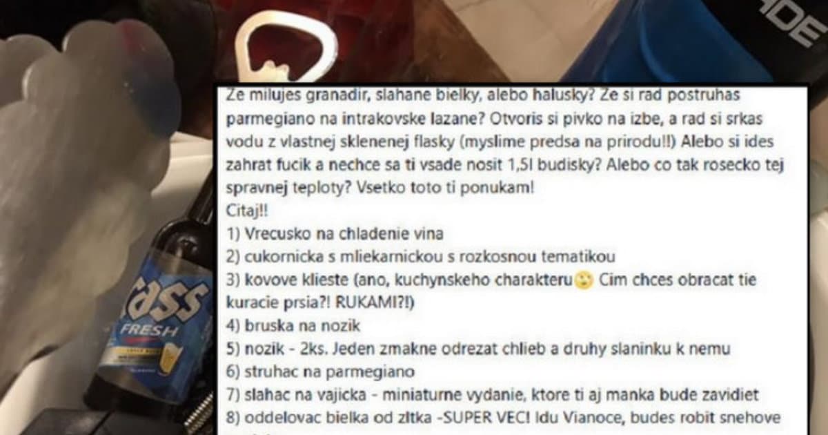 TOP INZERÁT: Predáva kuchynský set, ktorý by mal mať každý študent na intráku!