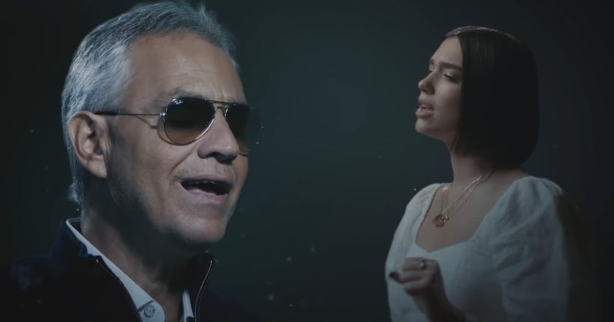 Andrea Bocelli sa spojil s Dua Lipa. Výsledok je naozaj nádherný!