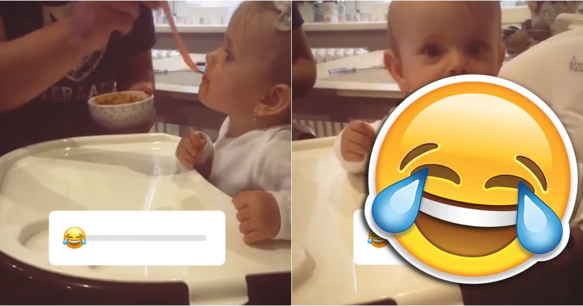 Malá Laura papala. Zrazu urobila niečo, čo ťa zaručene dobre pobaví