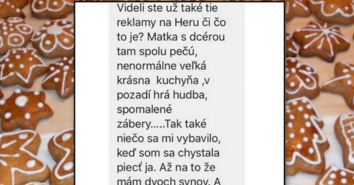 Z denníka slovenskej matky - pečenie s deťmi