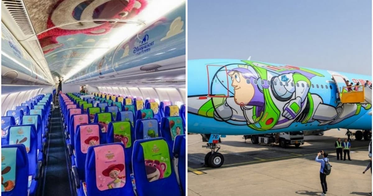 Toy Story lietadlo naozaj existuje. Do nekonečna a ešte ďalej!