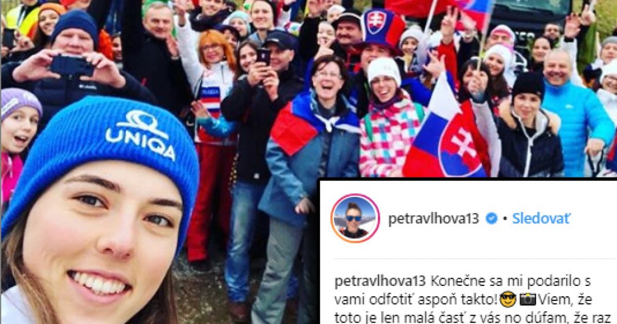 Petra Vlhová venovala svojim fanúšikom na Instagrame vrúcne slová vďaky!