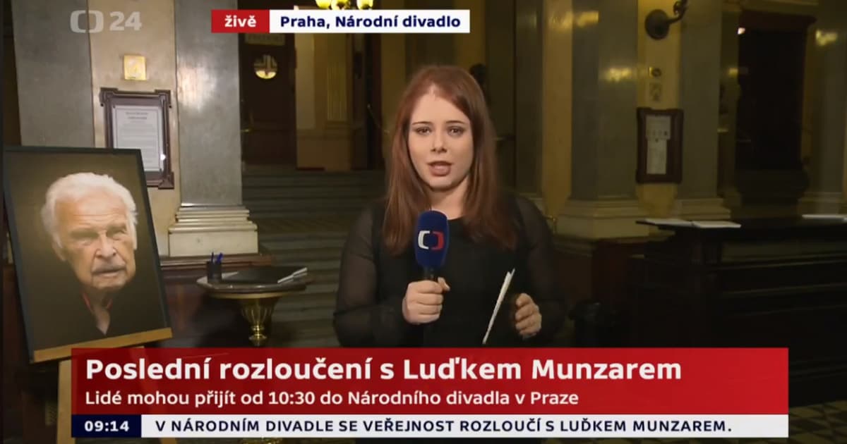 „V 10:50 přeletí nad Národním divadlem rakev“ Brept českej redaktorky baví internet!