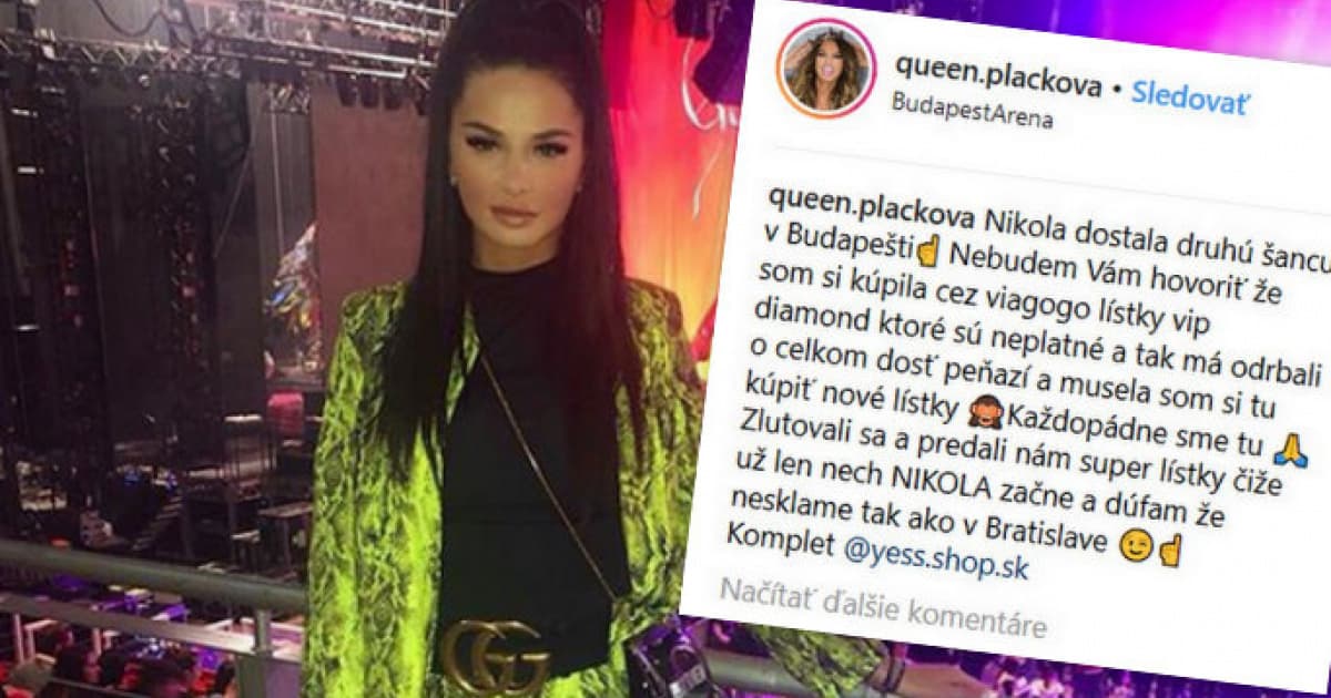 Zuza Plačková sa vybrala za Nicki Minaj aj do Budapešti. Kúpila však fejkové lístky