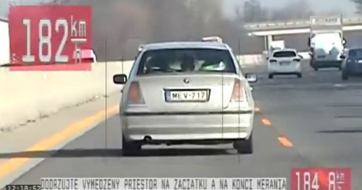 Maďarka prekročila na D1 medzi Bratislavou a Trnavou rýchlosť. Výhovorka stojí za to!