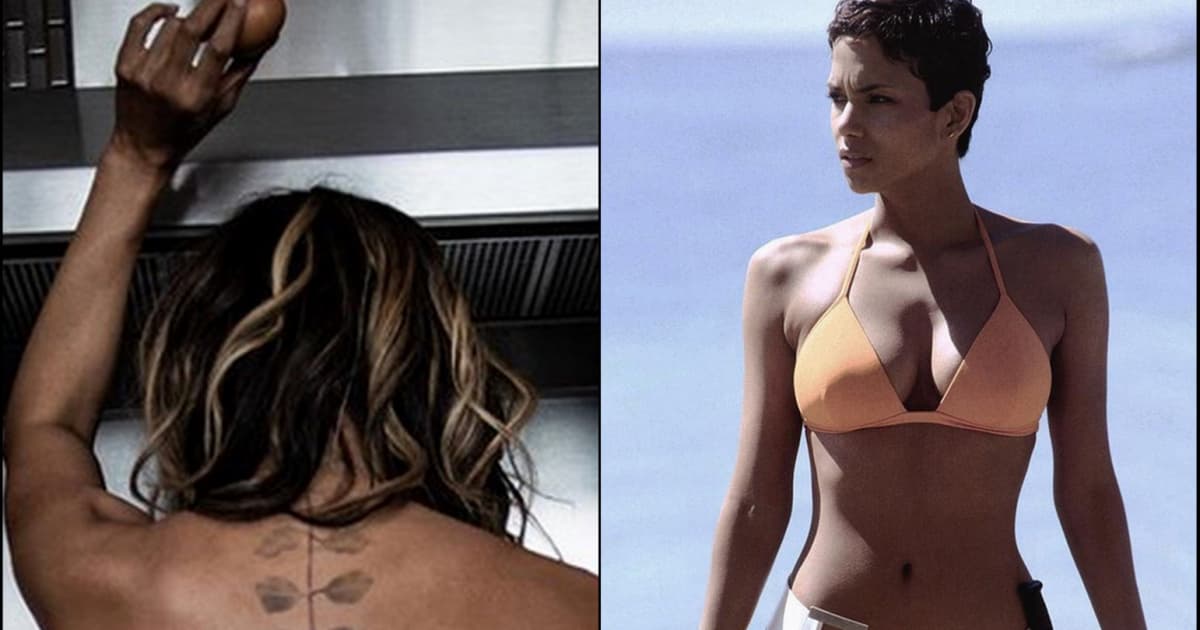 Nádherná Halle Berry si dala potetovať takmer celý chrbát!