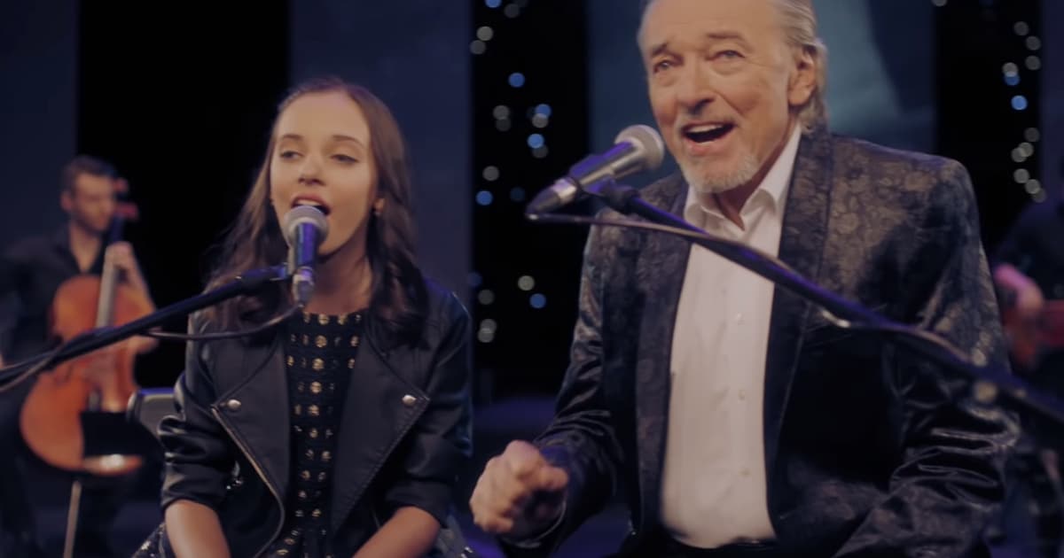 Karel Gott dojíma svet! Zverejnil nádherný duet so svojou 13-ročnou dcérou
