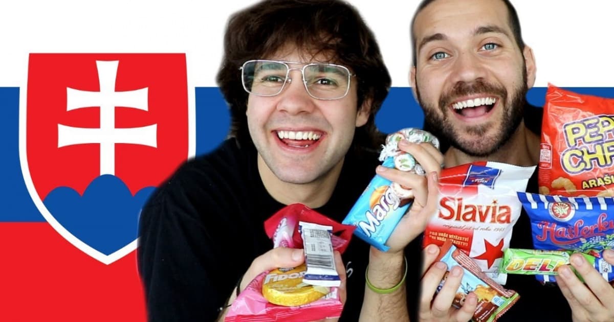 Dvaja slávni youtuberi z Ameriky ochutnali pochúťky zo Slovenska. Čo im chutilo najmenej?