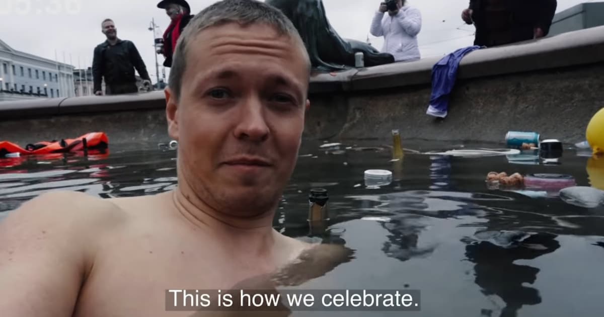 VIDEO: Ako Fíni oslavovali titul majstrov sveta. Nesklamali!