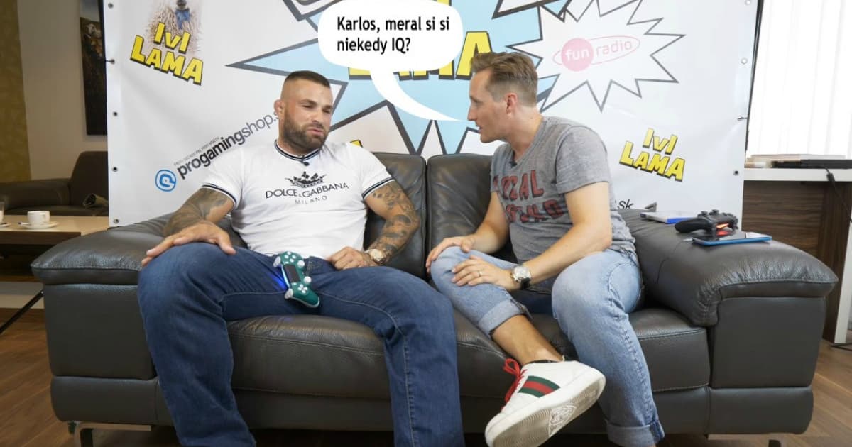 Karlos Vémola v #lvllama: „Som najlepší v Česku a Slovensku. Sám Attila vie, že nevyhrá!“