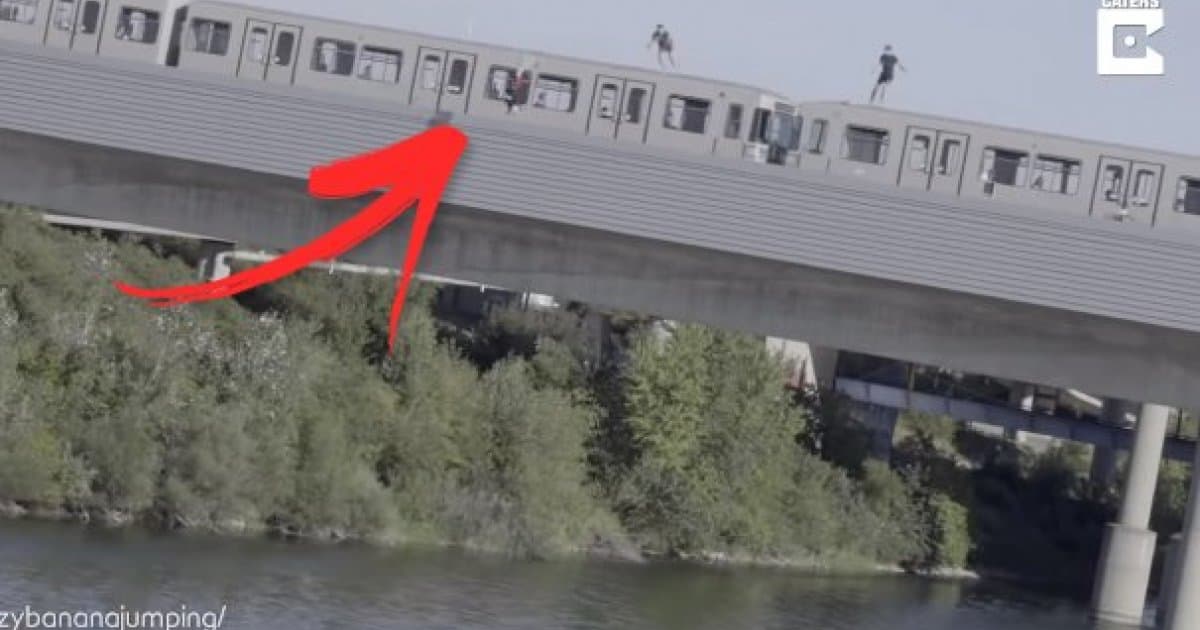 Kvôli videu riskovali život! Chalani skočili do Dunaja z idúceho metra vo výške 20 metrov