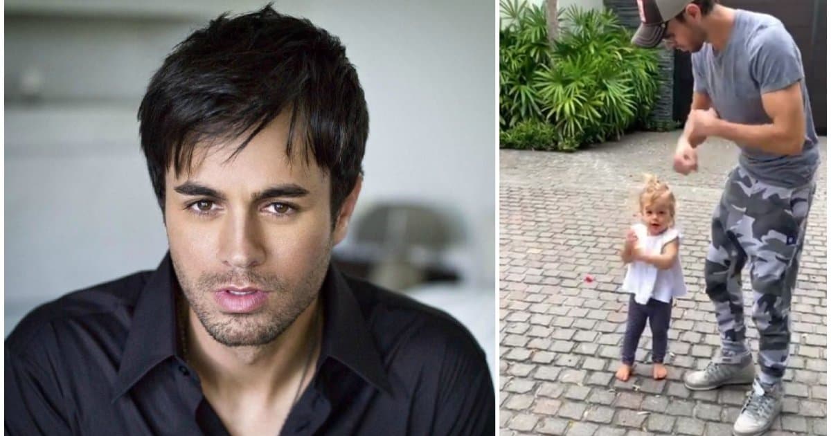 Enrique Iglesias si získal milióny žien. Ukázal zábery, na ktorých tancuje s rozkošnou dcérkou