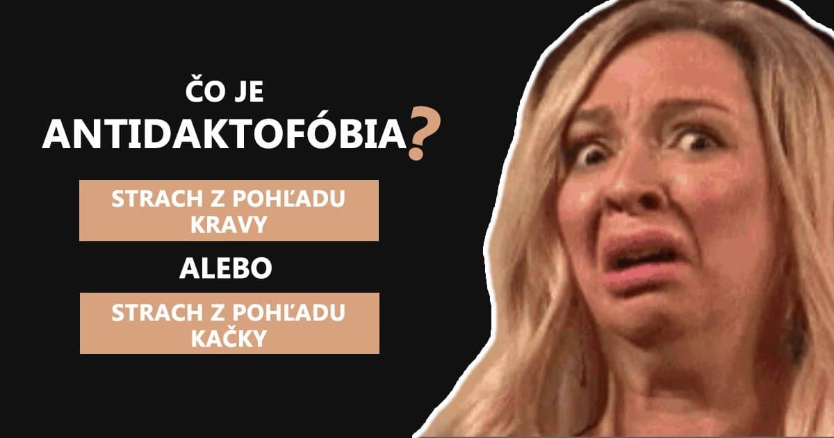 OTESTUJ SA: Strach z bohatstva či šteniatok! Poznáš názvy týchto 10 bizarných fóbií?