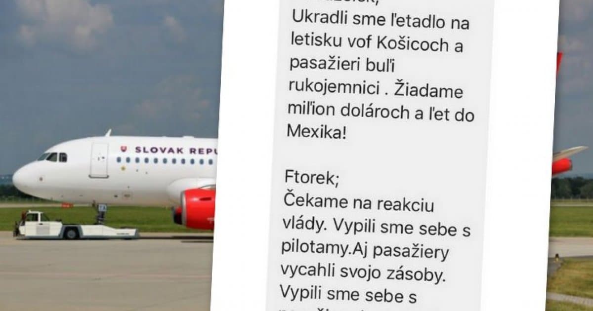 Rozprávka o tom, ako sa na Slovensku kradnú lietadlá