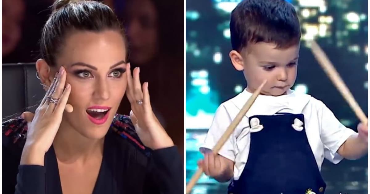Len dvojročný bubeník šokoval porotcov talentovej šou! Pozri si jeho roztomilé vystúpenie