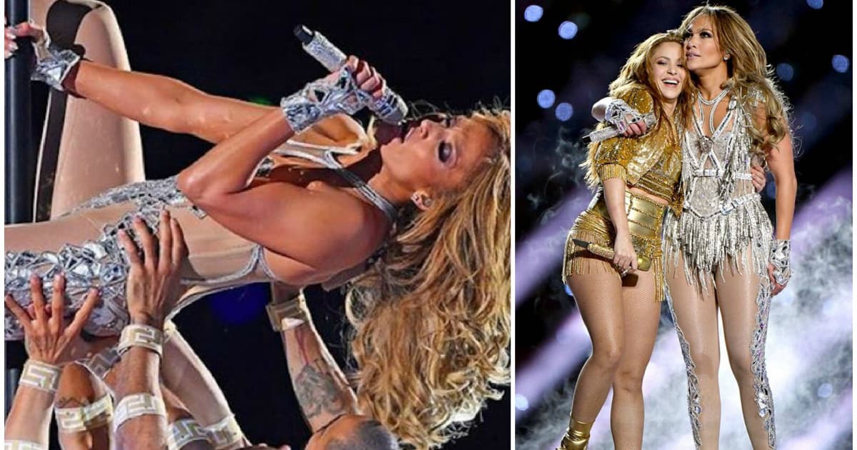 Polčas Super Bowl 2020 patril Jennifer Lopez a Shakire! Tanec pri tyči, jagavé mini kostýmy a výbuch latino energie