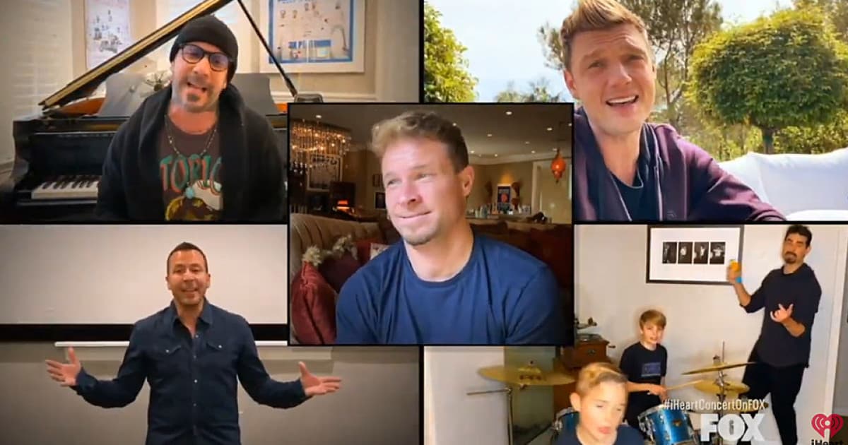 Hit "I Want It That Way" zaspievali priamo z obývačiek! Na koncerte pre obete COVID-19 vystúpili aj Backstreet Boys
