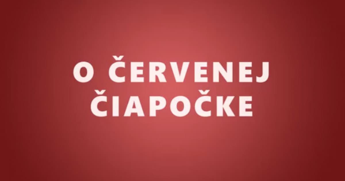Ako by znela rozprávka o červenej čiapočke počas koronakrízy? Takto!