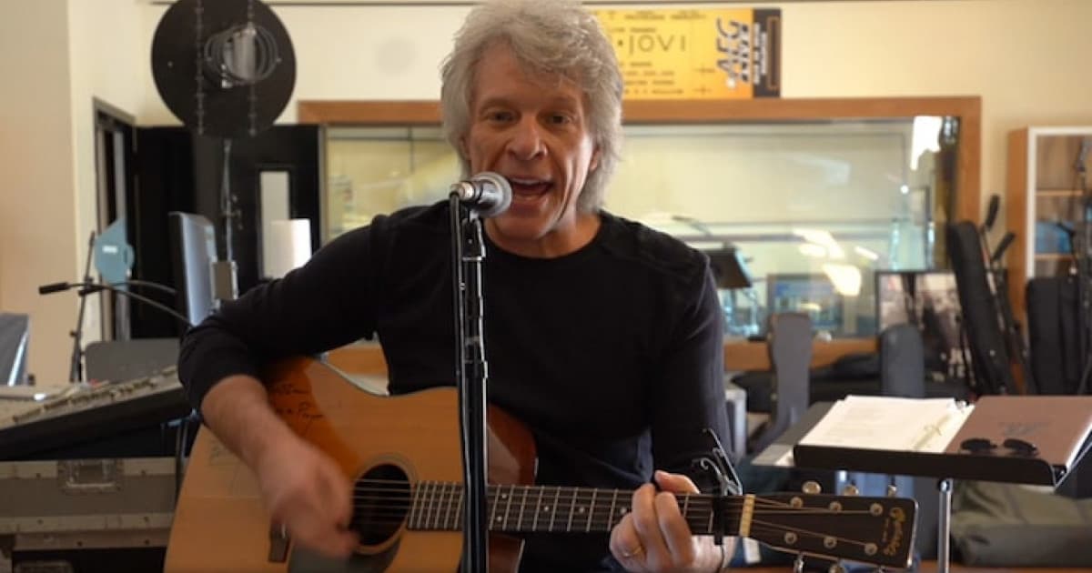 Bon Jovi zložil pieseň o koronavíruse! Zaspieval ju v stredu, na online benefičnom koncerte