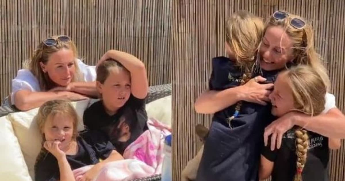 Lekárka po 9 týždňoch konečne opäť videla svoje dcéry. Ich stretnutie bolo plné radosti a sĺz